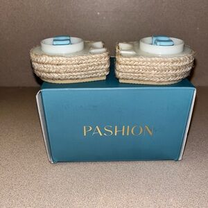 Pashion Footwear 1.5 block heel kit in Espardrille